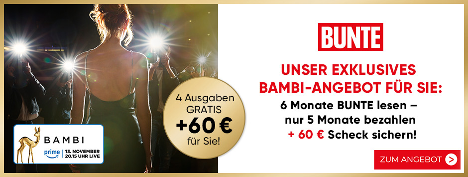 BUNTE - Bambi-Angebot 2025