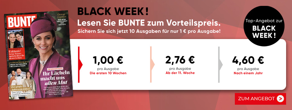 BUNTE - BLACK WEEK Angebot