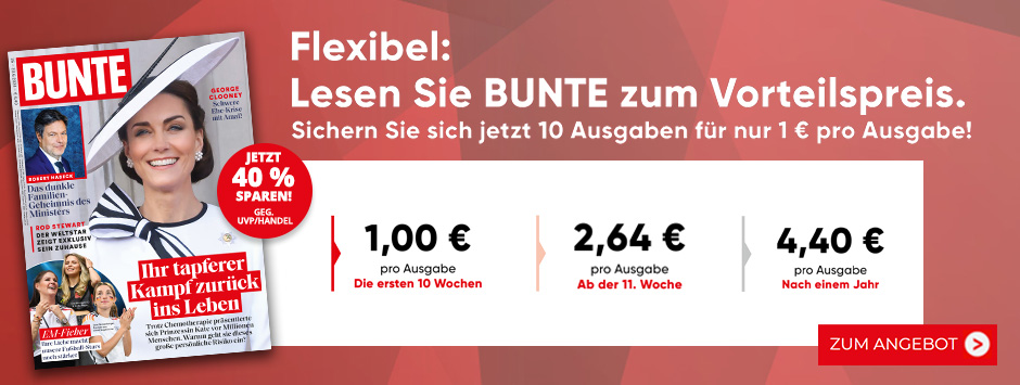 BUNTE - Flexibles Angebot