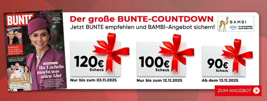 BUNTE - Countdown Bambi-Special