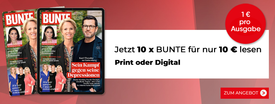 BUNTE oder BUNTE digital 10 Ausgaben für 10 Euro