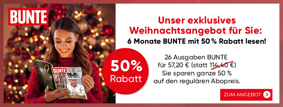 BUNTE - Weihnachtsaktion