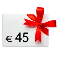 45 € Verrechnungsscheck